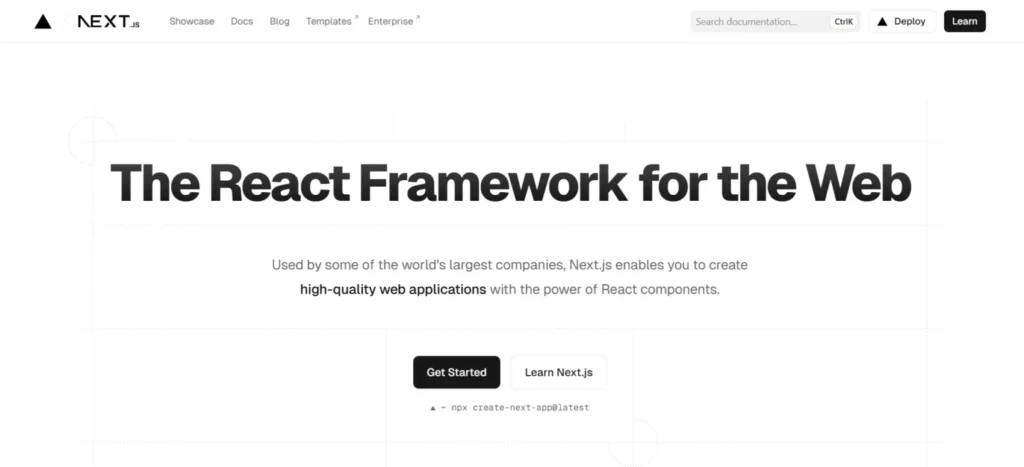 React.js Frameworks