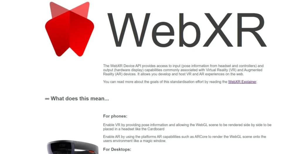 WebXR