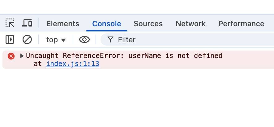 ReferenceError