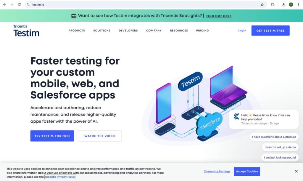 AI-Driven Automated Testing